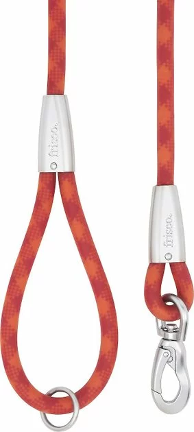 Frisco Outdoor Premium Ripstop Nylon Harness with Pocket, Sunset Orange, Large, Neck: 18 to 28-in, Girth 24 to 34-in + Waterproof Stinkproof PVC Rope Leash, Sunset Orange, 6 Ft. 9 Frisco Outdoor Premium Ripstop Nylon Harness with Pocket, Sunset Orange, Large, Neck: 18 to 28-in, Girth 24 to 34-in + Waterproof Stinkproof PVC Rope Leash, Sunset Orange, 6 Ft. - Image 7