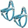 Frisco Outdoor Two Tone Waterproof Stinkproof PVC Harness, River Blue,Extra Large, Neck: 22 to 33-in, Girth: 32 to 44-in + Outdoor Two Tone Waterproof Stinkproof PVC Harness, River Blue, Large, Neck: 19 to 27-in, Girth: 23 to 36-in -The Frisco Store 319396 MAIN. SY630 V1630626379