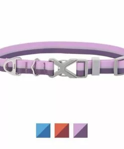 Frisco Outdoor Two Tone Waterproof Stinkproof PVC Harness, Shadow Purple, Medium, Neck: 16 to 22-in, Girth: 19 to 29-in + Dog Collar, Boysenberry Purple, Medium - Neck: 14½-20-in, Width: 3/4-in -The Frisco Store 319402 PT5. SY630 V1631160085