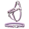 Frisco Outdoor Two Tone Waterproof Stinkproof PVC Harness, Shadow Purple, Small, Neck: 14 to 19-in, Girth: 16 to 23-in + Dog Collar, Boysenberry Purple, Small - Neck: 10½-14-in, Width: 5/8-in -The Frisco Store 319404 MAIN. SY630 V1631147770
