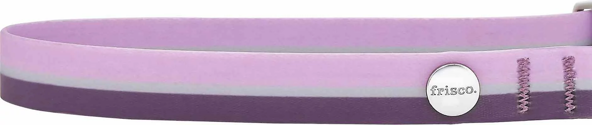 Frisco Outdoor Two Toned Waterproof Stink Proof PVC Collar, Boysenberry Purple, Large, Neck: 18 ½ 26-in, Width: 1-in + Dog Leash, Boysenberry Purple, Large - Length: 6-ft, Width: 1-in 5 Frisco Outdoor Two Toned Waterproof Stink Proof PVC Collar, Boysenberry Purple, Large, Neck: 18 ½ 26-in, Width: 1-in + Dog Leash, Boysenberry Purple, Large - Length: 6-ft, Width: 1-in - Image 3