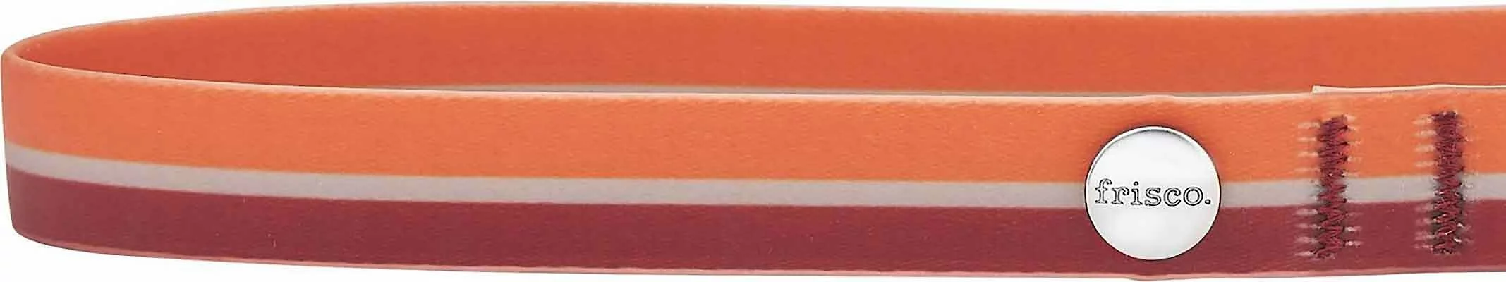 Frisco Outdoor Two Toned Waterproof Stink Proof PVC Collar, Flamepoint Orange, Extra Small, Neck: 8-12-in, Width: 5/8th -in + Dog Leash, Sunset Orange, Small - Length: 6-ft, Width: 5/8-in 5 Frisco Outdoor Two Toned Waterproof Stink Proof PVC Collar, Flamepoint Orange, Extra Small, Neck: 8-12-in, Width: 5/8th -in + Dog Leash, Sunset Orange, Small - Length: 6-ft, Width: 5/8-in - Image 3