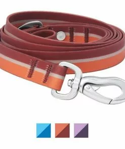 Frisco Outdoor Two Toned Waterproof Stink Proof PVC Collar, Flamepoint Orange, Extra Small, Neck: 8-12-in, Width: 5/8th -in + Dog Leash, Sunset Orange, Small - Length: 6-ft, Width: 5/8-in 15 Frisco Outdoor Two Toned Waterproof Stink Proof PVC Collar, Flamepoint Orange, Extra Small, Neck: 8-12-in, Width: 5/8th -in + Dog Leash, Sunset Orange, Small - Length: 6-ft, Width: 5/8-in -The Frisco Store 319418 PT5. SY630 V1631156777