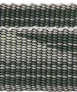 Frisco Outdoor Woven Jacquard Nylon Dog Collar, Forest Green, Large, Neck: 18 -26-in, Width: 1-in + Ultra Reflective Rope Leash With Padded Handle, Stone Gray, 6 - ft -The Frisco Store 319470 PT2. SY630 V1631147506