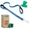 Frisco Traffic Leash with Padded Handles & Poop Bag Dispenser, Blue, Length: 4-ft, Width: 1-in + Refill Dog Poop Bags, Scented, 120 count 1 Frisco Traffic Leash with Padded Handles & Poop Bag Dispenser, Blue, Length: 4-ft, Width: 1-in + Refill Dog Poop Bags, Scented, 120 count -The Frisco Store 319514 MAIN. SY630 V1630617397