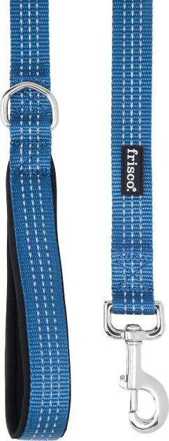 Frisco Traffic Leash with Padded Handles & Poop Bag Dispenser, Blue, Length: 4-ft, Width: 1-in + Refill Dog Poop Bags, Scented, 120 count 5 Frisco Traffic Leash with Padded Handles & Poop Bag Dispenser, Blue, Length: 4-ft, Width: 1-in + Refill Dog Poop Bags, Scented, 120 count - Image 3