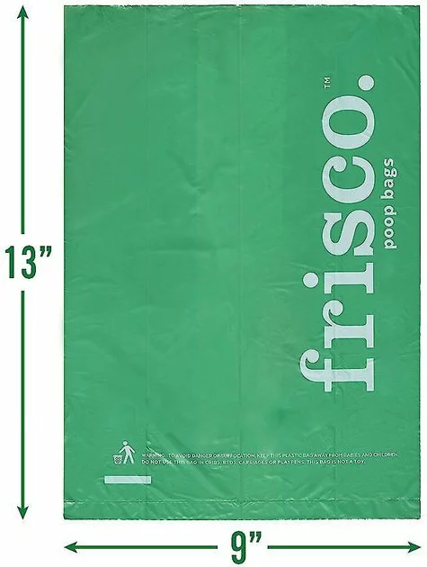 Frisco Traffic Leash with Padded Handles & Poop Bag Dispenser, Blue, Length: 4-ft, Width: 1-in + Refill Dog Poop Bags, Scented, 120 count 9 Frisco Traffic Leash with Padded Handles & Poop Bag Dispenser, Blue, Length: 4-ft, Width: 1-in + Refill Dog Poop Bags, Scented, 120 count - Image 7