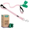 Frisco Traffic Leash with Padded Handles & Poop Bag Dispenser, Pink, Length: 4-ft, Width: 1-in + Refill Dog Poop Bags, Scented, 120 count 1 Frisco Traffic Leash with Padded Handles & Poop Bag Dispenser, Pink, Length: 4-ft, Width: 1-in + Refill Dog Poop Bags, Scented, 120 count -The Frisco Store 319518 MAIN. SY630 V1630626096