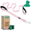 Frisco Traffic Leash with Padded Handles & Poop Bag Dispenser, Pink, Length: 6ft, Width: 1-in + Refill Dog Poop Bags, Scented, 120 count 1 Frisco Traffic Leash with Padded Handles & Poop Bag Dispenser, Pink, Length: 6ft, Width: 1-in + Refill Dog Poop Bags, Scented, 120 count -The Frisco Store 319520 MAIN. SY630 V1630624287