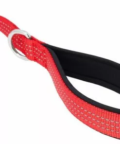 Frisco Traffic Leash with Padded Handles & Poop Bag Dispenser, Red, Length: 6ft, Width: 1-in + Refill Dog Poop Bags, Scented, 120 count -The Frisco Store 319524 PT3. SY630 V1630622767