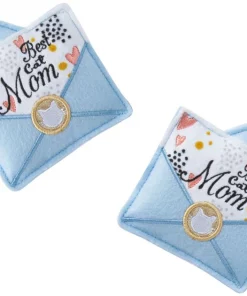 Frisco Mother's Day Card Felt Cat Toy with Catnip, 2 count