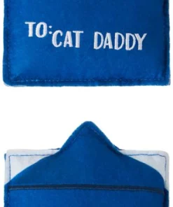 Frisco Father's Day Card Felt Cat Toy with Catnip, 2 count -The Frisco Store 327029 PT2. SY630 V1648667377