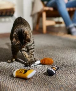 Frisco Dad's Essentials Plush Cat Toy with Catnip, 3 count 7 Frisco Dad's Essentials Plush Cat Toy with Catnip, 3 count -The Frisco Store 327031 PT3. SY630 V1648667368