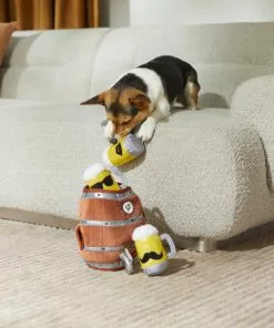 Frisco Beer & Keg Plush Squeaky Dog Toy, 4 count 9 Frisco Beer & Keg Plush Squeaky Dog Toy, 4 count -The Frisco Store 327047 PT3. SY630 V1648667317