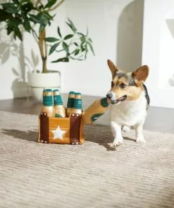 Frisco Beer Plush Squeaky Dog Toy, 7 count -The Frisco Store 327049 PT3. SY630 V1648667333