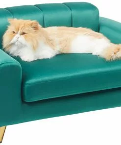 Frisco Elevated Art Deco Dog & Cat Sofa Bed with Removable Cover 8 Frisco Elevated Art Deco Dog & Cat Sofa Bed with Removable Cover -The Frisco Store 331621 PT2. SY630 V1643927253