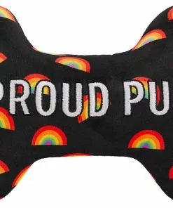 Frisco Pride Proud Pup Bone Plush Squeaky Dog Toy -The Frisco Store 331638 PT2. SY630 V1649086661