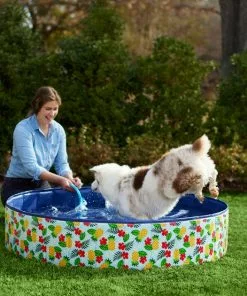 Frisco Outdoor Dog Swimming Pool, Hawaiian Print