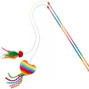 Frisco Pride Teaser Wand Cat Toy with Catnip, 2 count -The Frisco Store 331682 MAIN. SY630 V1649085424