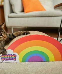 Frisco Pride Rainbow Cat Scratcher Toy with Catnip -The Frisco Store 331684 PT3. SY630 V1647355617