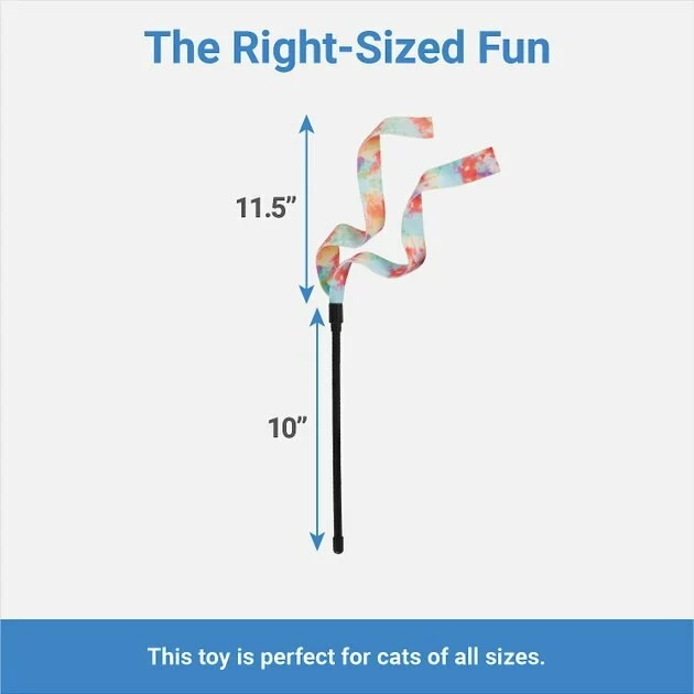 Frisco Pride Plush, Teaser, Ball, Tunnel Variety Pack Cat Toy with Catnip, 10 count 6 Frisco Pride Plush, Teaser, Ball, Tunnel Variety Pack Cat Toy with Catnip, 10 count - Image 4