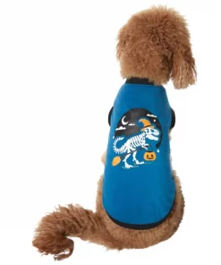 Frisco Dino Skeleton Dog & Cat T-Shirt