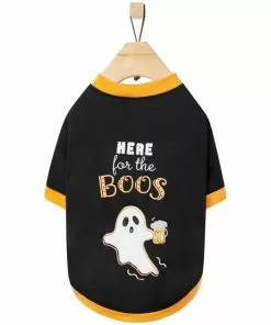 Frisco Here for the Boos Dog & Cat T-Shirt -The Frisco Store 335004 PT4. SY630 V1658716903